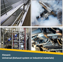 Load image into Gallery viewer, GeilSpace 2.5 Inch Straight Pipe, 304 Stainless Steel Tube, 36 Inch Length, Exhaust Pipe, DIY Industrial Pipes