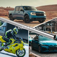 Load image into Gallery viewer, GeilSpace 2.5 Inch Straight Pipe, 304 Stainless Steel Tube, 36 Inch Length, Exhaust Pipe, DIY Industrial Pipes