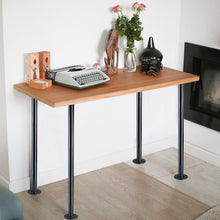 Load image into Gallery viewer, GeilSpace Industrial Pipe Table Legs, Rustic DIY Desk Legs, Set of 4