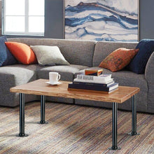 Load image into Gallery viewer, GeilSpace Industrial Pipe Table Legs, Rustic DIY Desk Legs, Set of 4