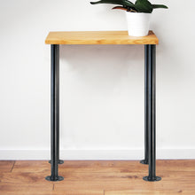 Load image into Gallery viewer, GeilSpace Industrial Pipe Table Legs, Rustic DIY Desk Legs, Set of 4