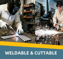 Load image into Gallery viewer, GeilSpace 1/2" OD 304 Stainless Steel Tube, Round Metal Weldable Pipe, DIY Industrial Straight Metal Tubing