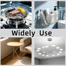 Load image into Gallery viewer, GeilSpace 1/4" OD 304 Stainless Steel Round Tube, 24 inch Length Industrial Metal Pipe, Weldable and Cuttable Smooth Metal Tubing for DIY Furniture, Industrial Decor and Construction (2 Pack)